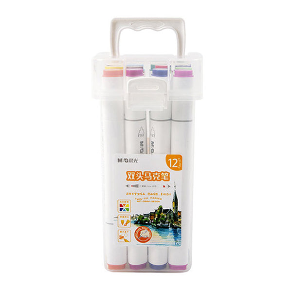 Double-tip Art Marker 12/24/36/48/60 Colors